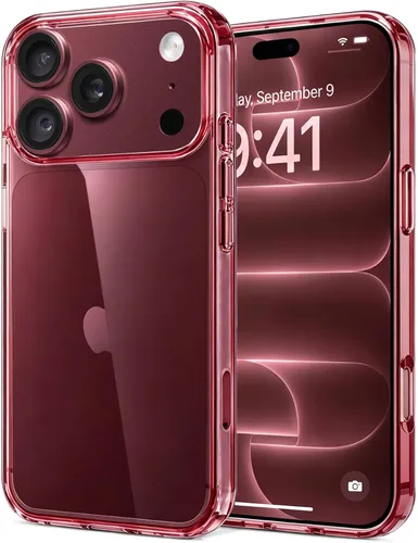 Vista 88 de JJGoo Funda transparente compatible con iPhone 15 Pro, funda de teléfono de TPU suave y transparente, funda antigolpes transparente a prueba