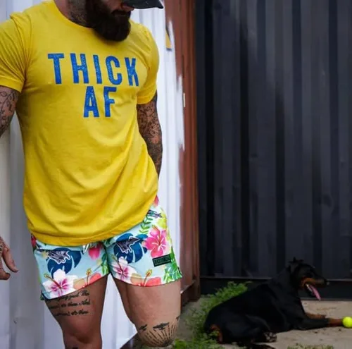 Vista 4 de Thickaf Original Edition - Camiseta de manga corta para hombre