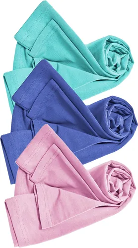 Vista 132 de Natural Uniforms Camiseta Under Scrub para mujer, cuello redondo, manga larga, paquete de 3, paquete múltiple de 3