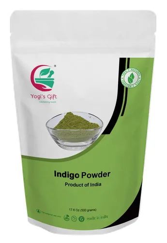 Vista 2 de Paquete múltiple Paquete de polvo índigo + polvo de henna para tinte para el cabello 17.64 oz cada uno