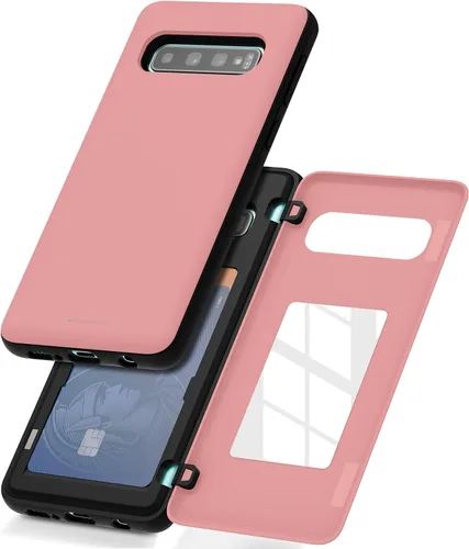 Vista 50 de GOOSPERY Funda tipo cartera para Samsung Galaxy S22 Ultra, [tarjetero] parachoques magnético de puerta con cierre automático, cubierta protectora