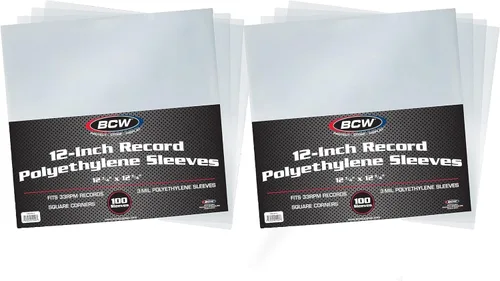 Vista 7 de BCW Fundas protectoras de vinilo para discos de vinilo Paquete de 100 unidades para LPs de 12 pulgadas Fundas protectoras de vinilo de calidad