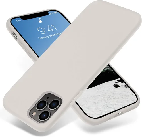 Vista 20 de JELE Funda a prueba de golpes diseñada para iPhone 11, funda de teléfono de silicona líquida con [forro de microfibra suave antiarañazos]