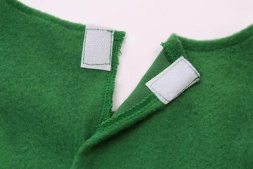 Vista 8 de Disfraz de elfo navideño para niños, conjunto de vestido de elfo de Navidad