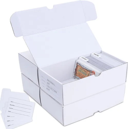 Vista 9 de Caja de almacenamiento de tarjetas intercambiables, paquete de 12, 600