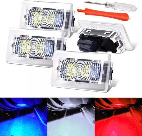 Vista 7 de Kit de luz de repuesto de mejora Prutomr para Tesla Model 3 X S Y, lámpara de ambiente interior LED personalizada, para alféizar de cajuela, puerta