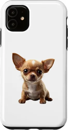 Vista 5 de iPhone 15 Cute Chihuahua Puppy - Funda para perros y bebés