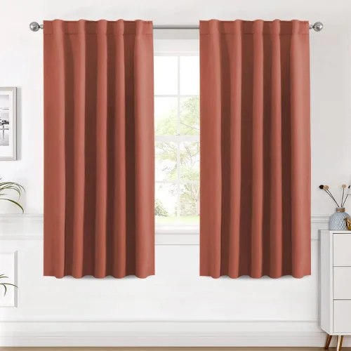 Vista 178 de H.VERSAILTEX Cortinas Opacas con Aislamiento Térmico, Paneles de Tratamiento de Ventanas que Oscurecen la Habitación, Cortinas Opacas para Sala
