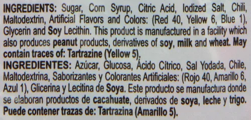 Vista 2 de Vero Mexican Tamarindo Candy Rellerindos - 65 unidades (paquete de 3)