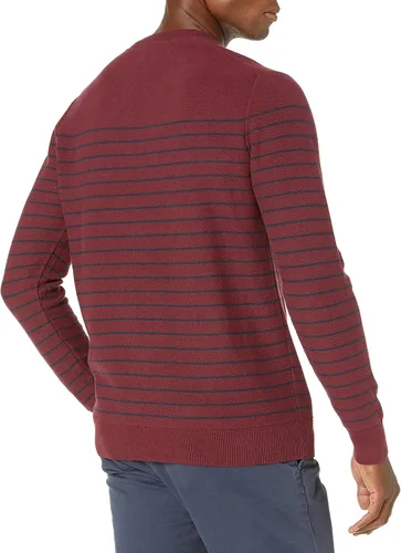 Vista 2 de Goodthreads - Suéter de algodón suave con cuello redondo para hombre (marca de Tienda)