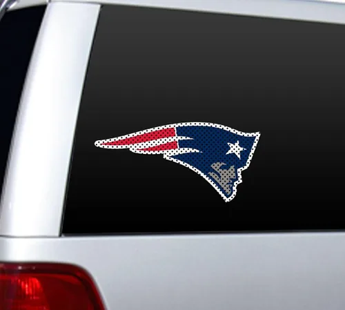 Vista 3 de Fremont Die NFL - Película para ventana pequeña unisex para adultos 2-Colores Team