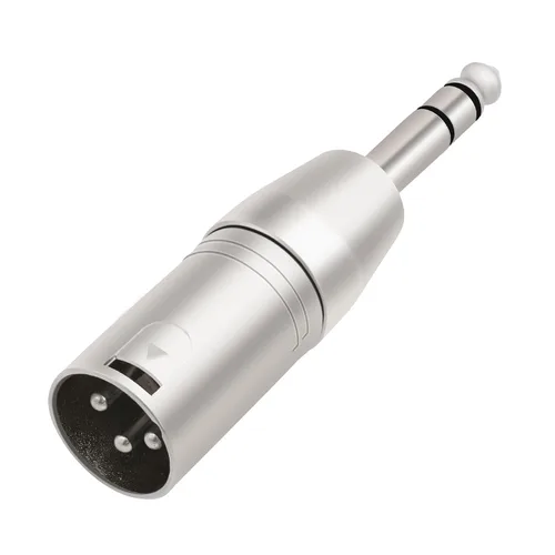 Vista 8 de Paquete de 2 adaptadores TRS a XLR de 1/4, adaptador equilibrado de 1/4 de pulgada macho a XLR macho para mezclador, micrófono