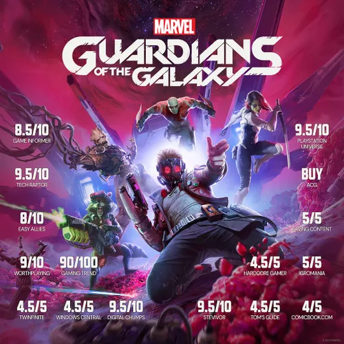 Vista 2 de Marvel's Guardians Of The Galaxy with Digital Comic (Exclusive to Tienda.co.UK) (PS5)