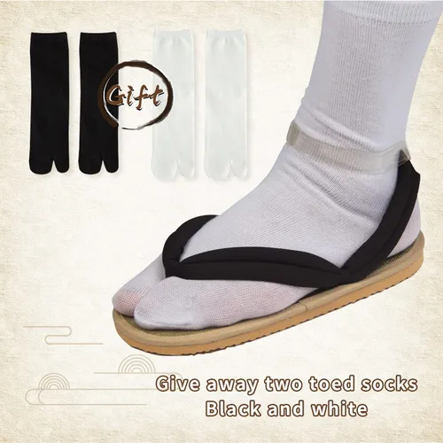 Vista 4 de Zapatos de zuecos unisex de anime para cosplay, accesorio de cosplay japonés Oshitari