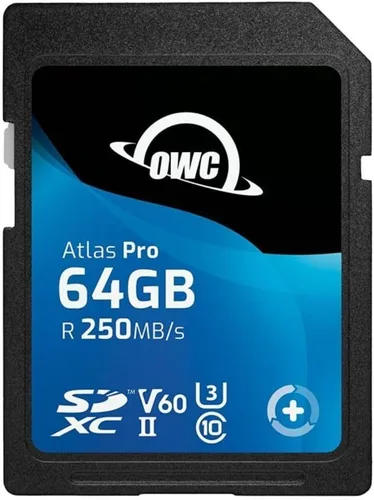 Vista 4 de OWC Atlas Pro - Tarjeta de memoria SDXC UHS-II V60 de 64 GB
