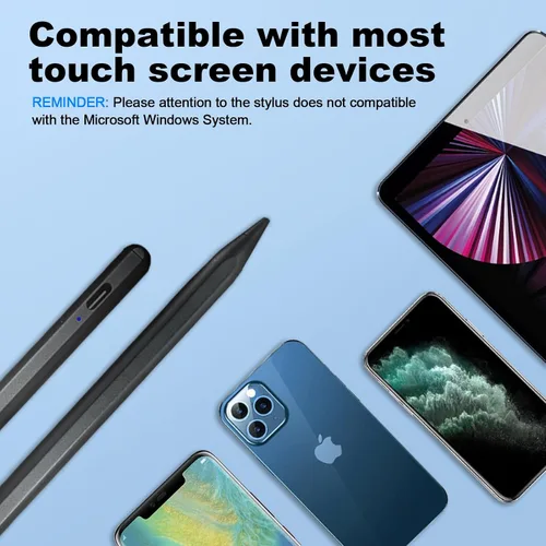 Vista 5 de EFAITHFIX Lápiz óptico universal para iPad con pantallas táctiles compatible con iPhone/iPad pro/Mini/Air/Android/Microsoft/Surface All Touch