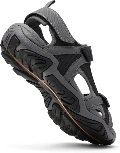 Vista 4 de DREAM PAIRS Sandalias para hombre, senderismo, agua, playa, deporte, al aire libre, atléticas, con soporte de arco, sandalias de verano