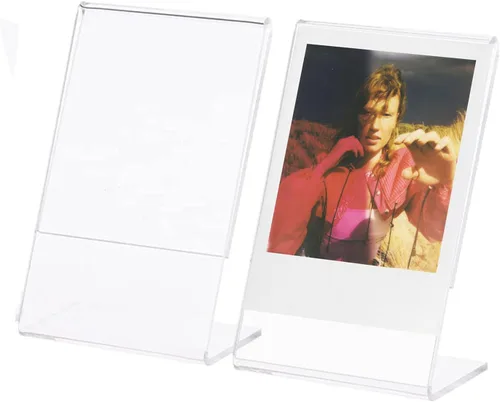 Vista 4 de Marco de fotos acrílico para Fujifilm Instax Mini 99 12 11 9 8 40 7+ Evo películas instantáneas de cámara instantánea para Polaroid Go Film Marcos