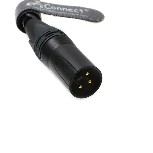 Vista 5 de XLR-Cable-TA3F Original 3 pines Mini XLR hembra a 3 pines XLR macho cable para dispositivos de sonido 744T mezclador Rode-X 30CM