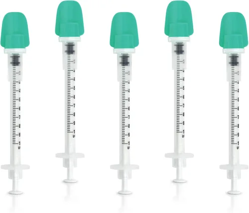 Vista 11 de ONE-CARE 100 Pack 23Ga 1.0inch/25mm Suministros de laboratorio industriales Accesorios de dispensación, empaquetados individualmente