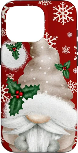 Vista 20 de Aesthetic Snowflake Cute Winter Gnome for Christmas Grandma Case for iPhone 17