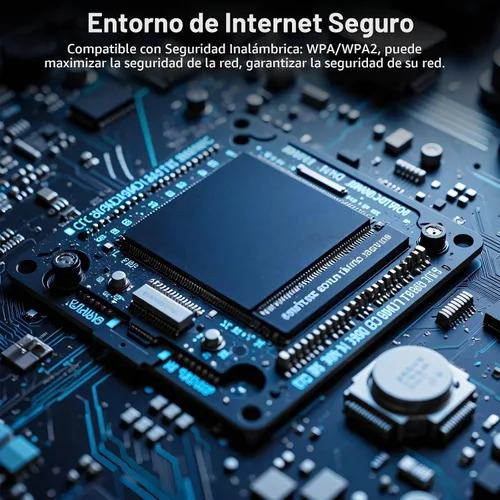 Vista 6 de Extensor WiFi, amplificador de señal WiFi de hasta 5800 pies cuadrados y 58 dispositivos, extensor de alcance WiFi, repetidor de Internet