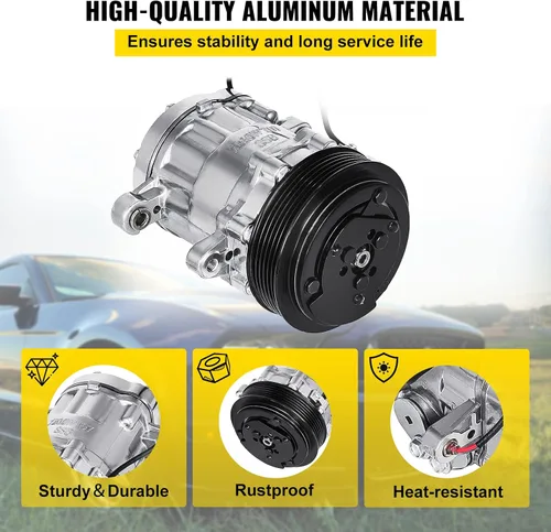 Vista 5 de Compresor universal 7176 SD7B10 SD7B10 2010061 167515 168515 168515 de CO7176C Sanden