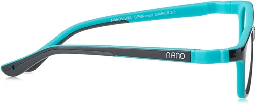 Vista 3 de Nano Vista Unisex Children's Camper 3.0 Sunglasses Bicolor Negro/Turquesa