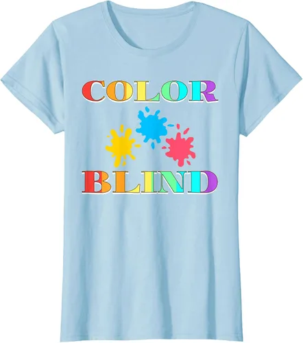 Vista 15 de Color Blind Camiseta Test Funny Glasses Visions