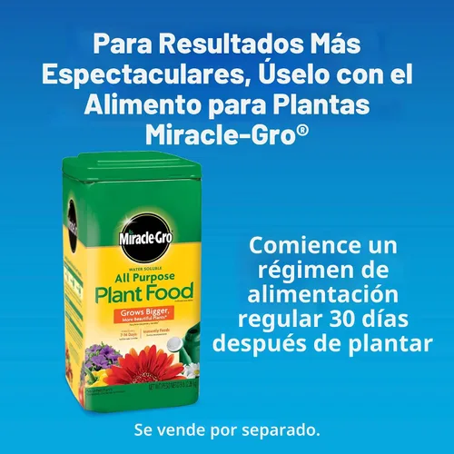 Vista 10 de Miracle-Gro Mezcla para macetas con control de humedad, para plantas en contenedor, protege contra el riego excesivo y insuficiente, 8 cuartos