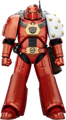 Vista 17 de JOYTOY Warhammer The Horus Herejy 1:18 Hijos de Horus MKVI Tactical Legionary Model Regalos de cumpleaños JT02977