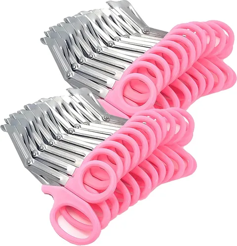 Vista 4 de Juego de 24 tijeras paramédicas EMT de 7.25 pulgadas, hechas de acero inoxidable de alta calidad, regalo ideal para EMT, enfermeras, médicos