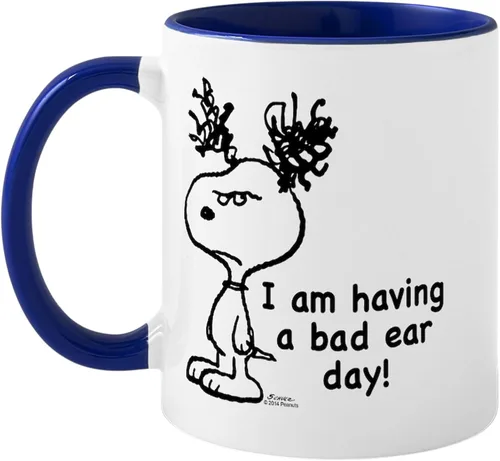 Vista 16 de CafePress Springtime Snoopy - Taza de café de cerámica, taza de té, 11 onzas