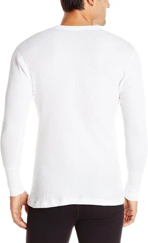 Vista 3 de Stanfield's Camisa de manga larga de punto gofre para hombre