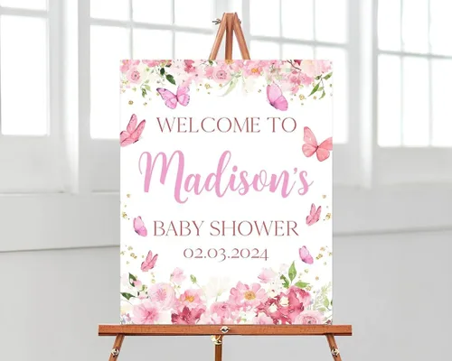Vista 7 de Letrero de bienvenida con texto en inglés "Oh Boy Safari Animals Baby Show", cartel de bienvenida para baby shower, cartel de bienvenida para baby