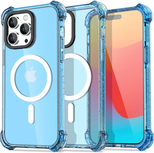 Vista 35 de AICase Funda Rebote Rosa Neón Brillante Compatible con iPhone 15, Transparente a Prueba de Impactos Resistente a Golpes Linda Femenina Adolescente