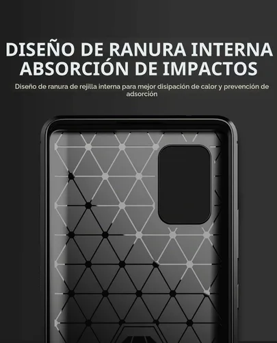 Vista 5 de M MAIKEZI Funda para teléfono celular Galaxy A71 5G, TPU suave funda protectora delgada de moda con protector de pantalla HD (negro)