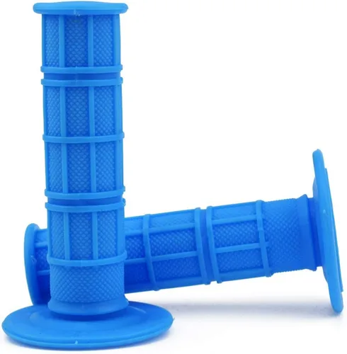 Vista 9 de HIAORS 7/8" Empuñaduras universales para motocicleta, compatibles con YZ125 YZ250 YZ426F YZ450F TTR250 WR250R YZ80 YZ85 50cc 110cc 70cc Pit Dirt Azul