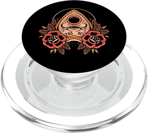 Vista 8 de Classic Ouija Board Wiccan Alt Grunge, ropa de moda espeluznante PopSockets intercambiables PopGrip