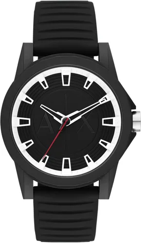 Vista 15 de Reloj cronógrafo Armani Exchange AX para hombre con correa de cuero, acero inoxidable o silicona