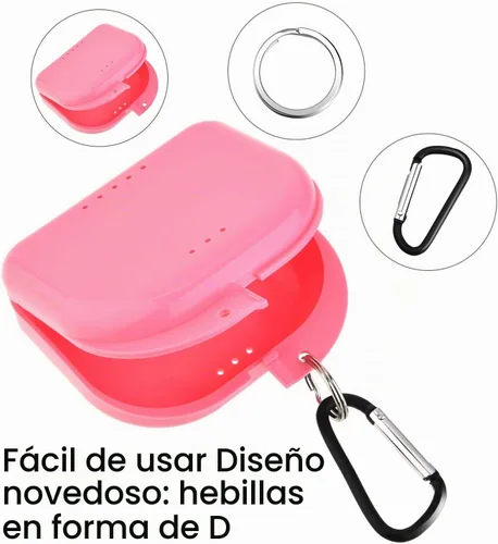 Vista 5 de Boao 6 cajas de retención Caja de contenedor de protección bucal