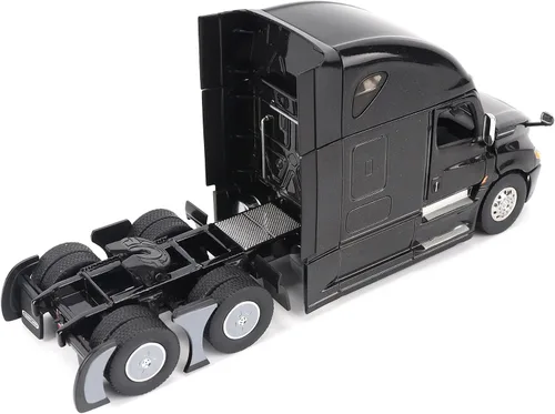 Vista 9 de Diecast Masters 1:50 Freightliner New Cascadia Sleeper semi camión, color negro