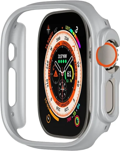 Vista 18 de Compatible con Apple Watch de 1.654 pulgadas Series 10 (2024), protector de parachoques superfino, cubierta dura de policarbonato, ligero, delgado