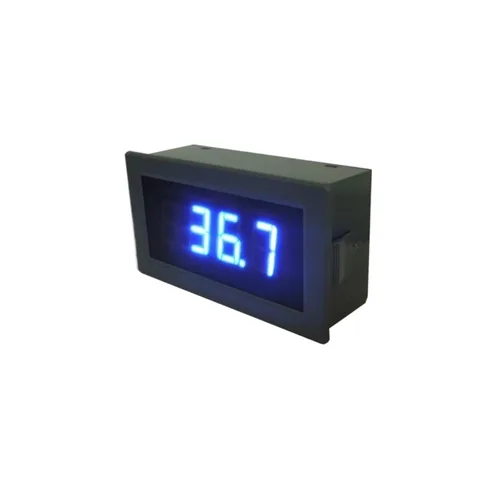 Vista 3 de Digital Temperature Meter Gauge LED Display for Cu50 Universal Type Thermocouple Probe Celsius Fahrenheit Thermometer 79 * 43 * 25mm(50R)