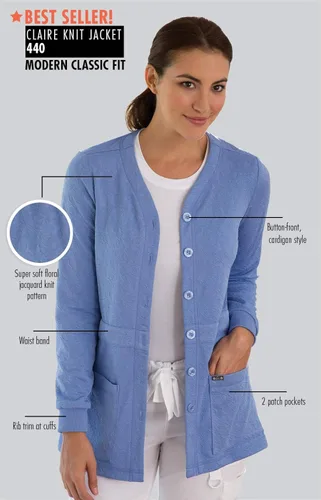 Vista 5 de KOI Suéter tejido Claire moderno profesional y cómodo para mujer