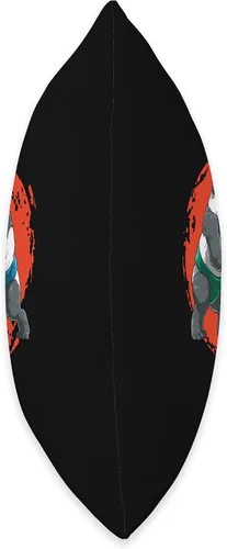 Vista 2 de Japanese Sumo Fighting Panda Gift Sumo Wrestling Funny Panda Japan - Almohada de 16 x 16 pulgadas, multicolor
