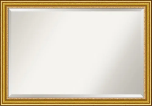 Vista 9 de Amanti Art Bathroom Mirror for Over Sink, Vanity Mirror, Wood Frame, Hangs Horizonally and Vertically, Bathroom Wall Decor, Beveled Edge