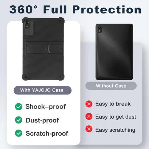 Vista 6 de Funda para tablet ApoloSign EP1095T/ApoloMedia EP1095T de 11 pulgadas, funda protectora de silicona suave, apta para niños, cubierta de tableta