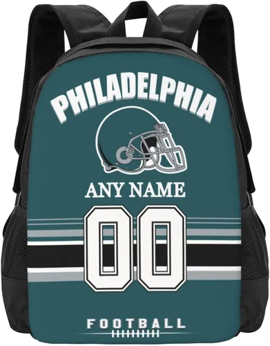 Vista 32 de Mochilas de encargo del deporte del fútbol, regalos personalizados modificados para requisitos particulares del bolso del viaje de la mochila