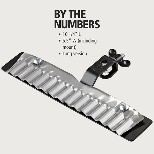 Vista 5 de Crasher Kit de batería de efecto metálico complementario con sonido Guiro electrónico, acero - NO HECHO EN CHINA